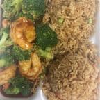 Best C20. Shrimp with Broccoli Dinner Combination in Columbia, MD